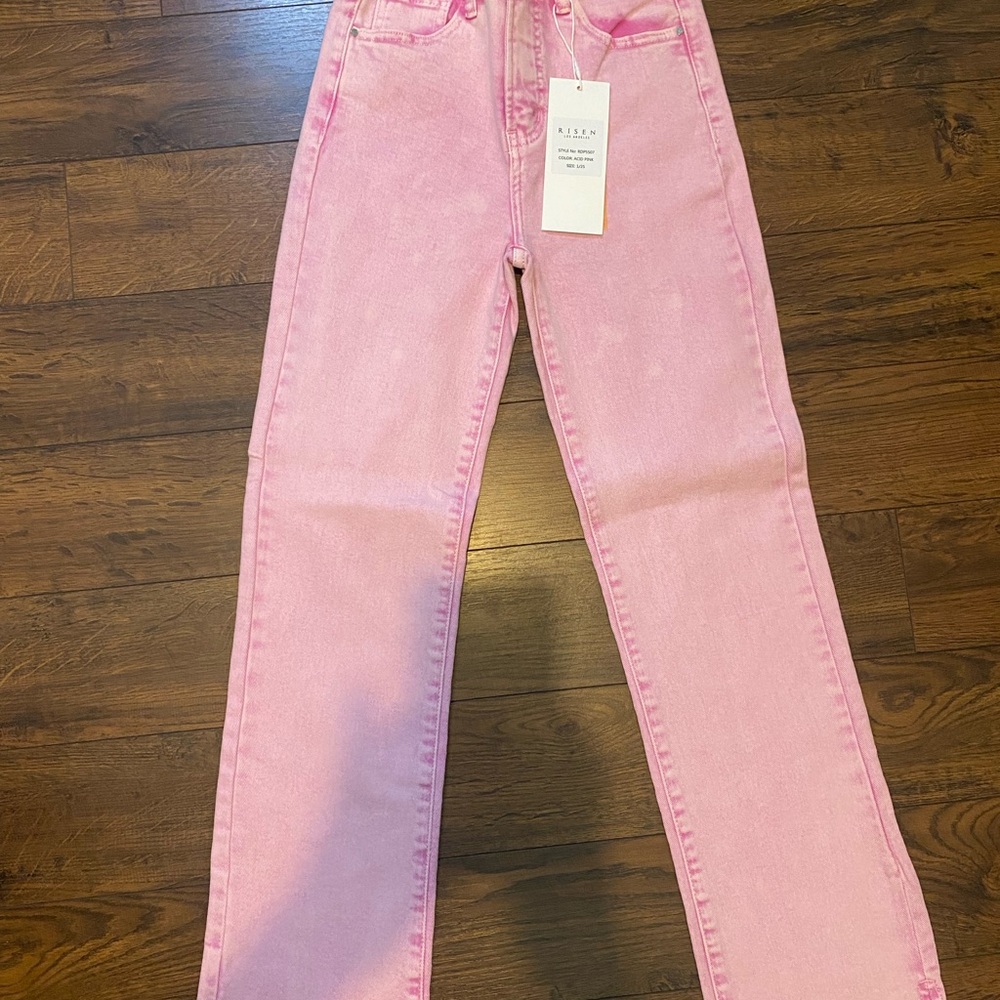 Pink Risen Jeans
